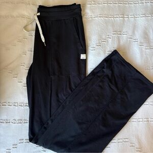 vuori black halo wide leg pants